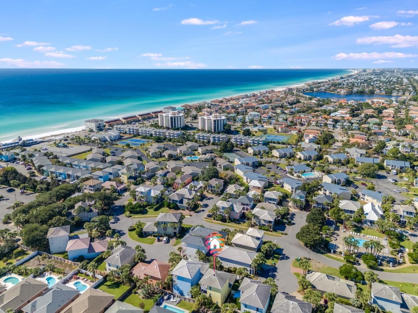 Blue Mist - Walk2Private Beach - Pools & Tennis Villa Destin Bagian luar foto